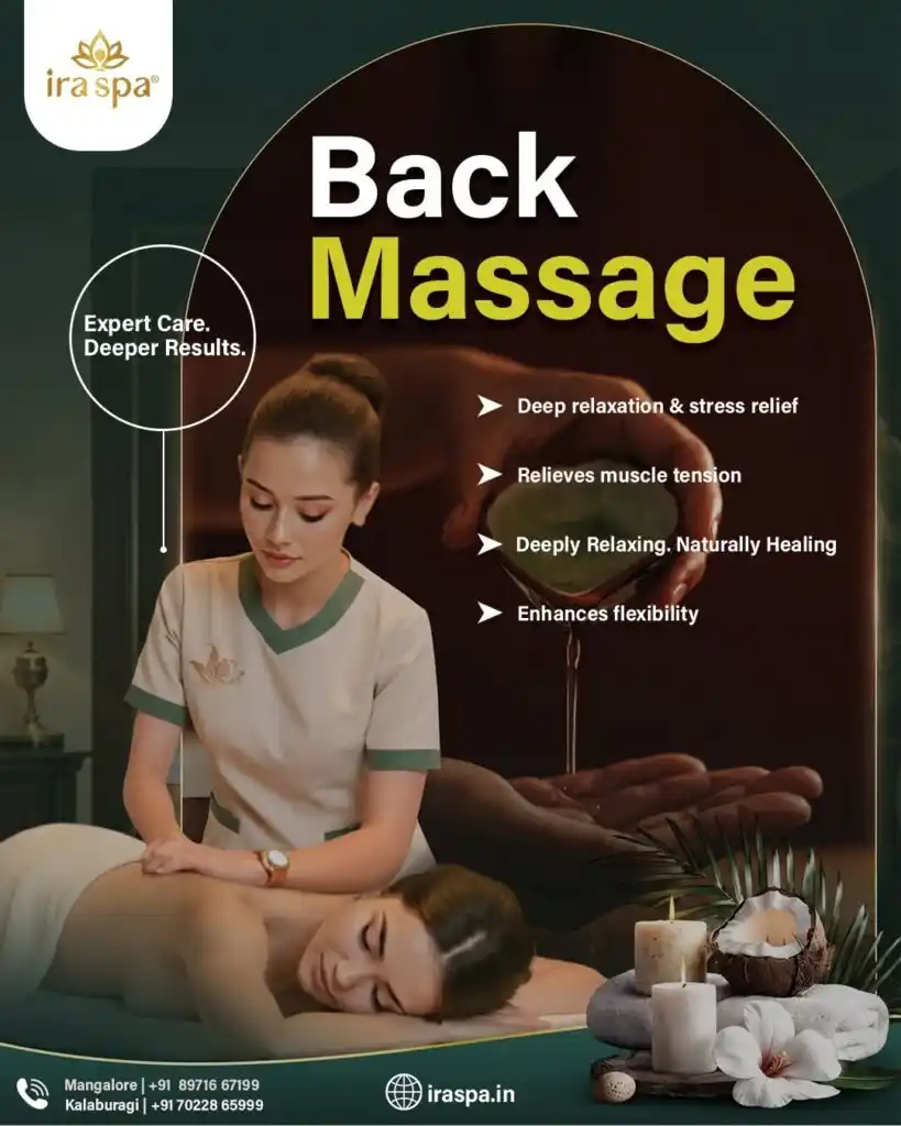 Organic facial and skincare treatment session at Ira Spa